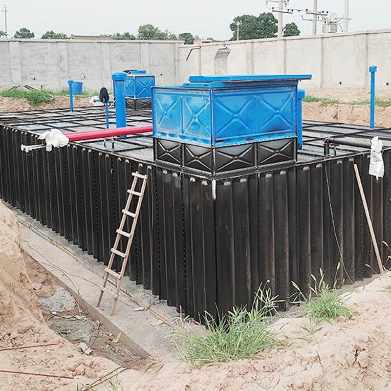 Bidirectional Arc Rib Prefabricated Box Pump Integrated Water Supply Pump Station Water Tank Structure: Ingenuity Creates Quality​